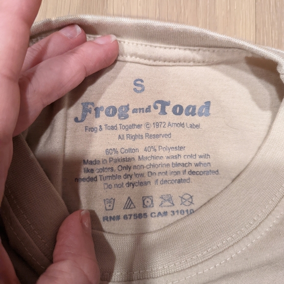 Frog and Toad Graphic T-Shirt - Cream - Picture 3 of 5